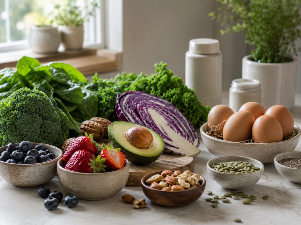 Nährstoffreiche Lebensmittel für gesund leben im Alltag